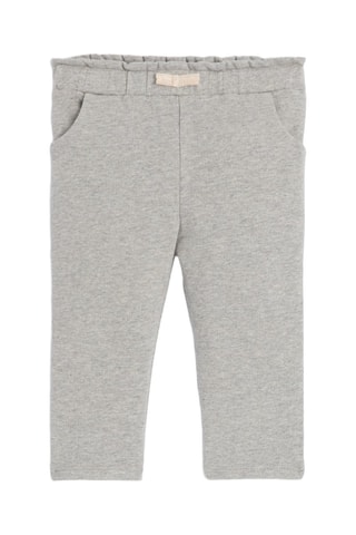 Pantalón - Gris claro jaspeado