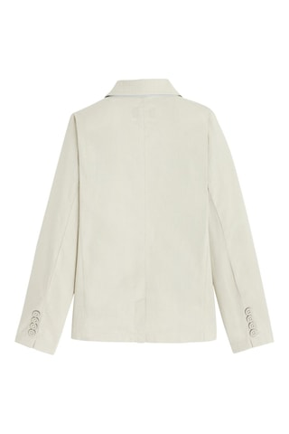 Chaqueta de lino - Marfil