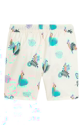 Bañador corto - Blanco