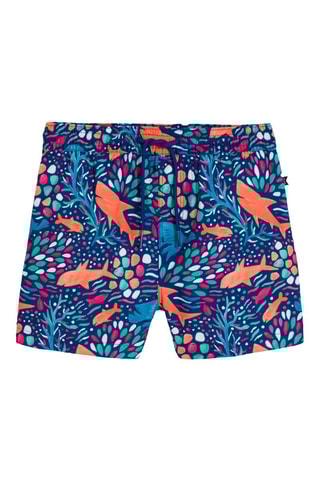 Bañador corto - Azul