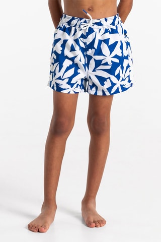 Bañador corto - Azul rey y blanco