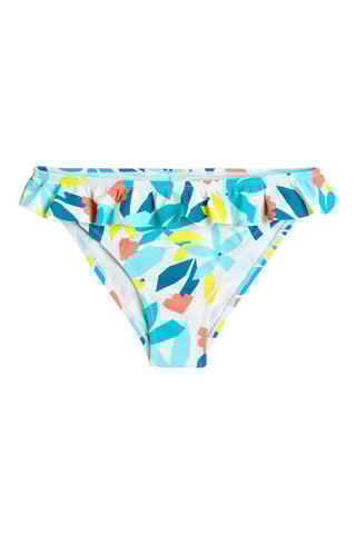 Braga de bikini - Blanco y celeste