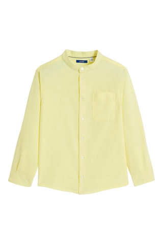 Camisa de lino - Amarillo