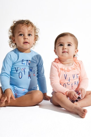 Camiseta de baño - Salmón