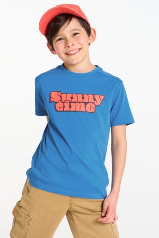 Camiseta - Azul claro