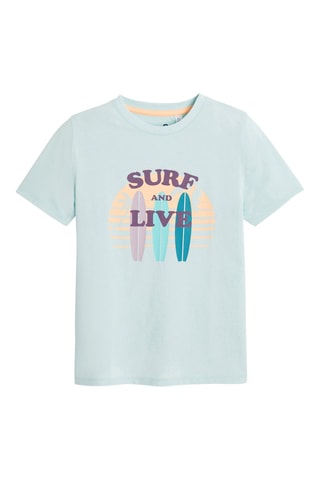 Camiseta - Azul claro