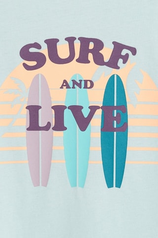 Camiseta - Azul claro