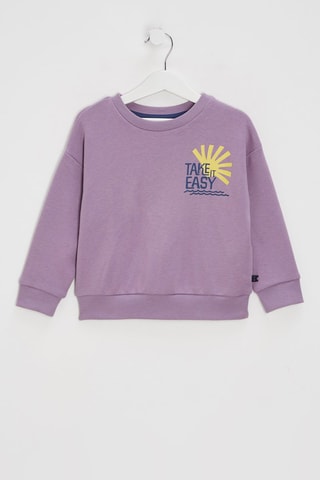 Sudadera - Violeta - Okaïdi