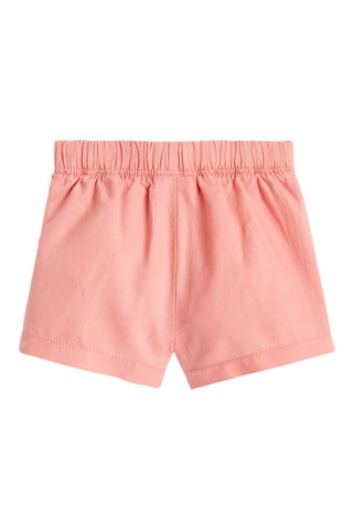 Short de lino - Rosa