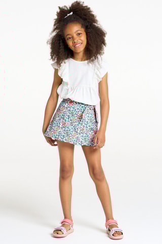 Falda - Verde y rojo