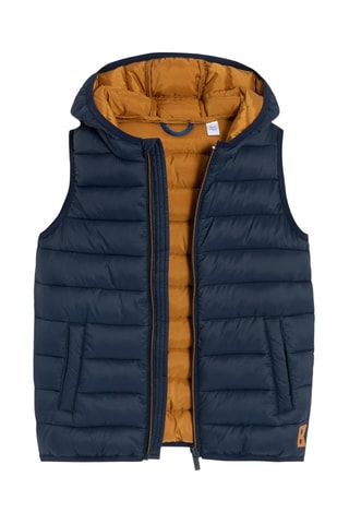 Chaleco con capucha - Azul marino - Okaidi