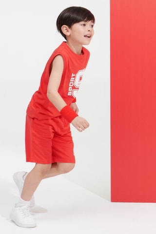 Bermudas - Rojo teja - Okaïdi