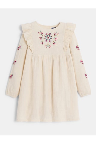 Vestido - Blanco - Okaïdi