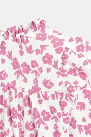 Blusa - Rosa y blanco - Okaïdi