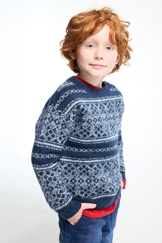 Camisola - Azul-marinho - Okaïdi