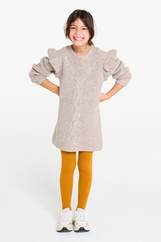 Vestido jersey - Beige - Okaïdi