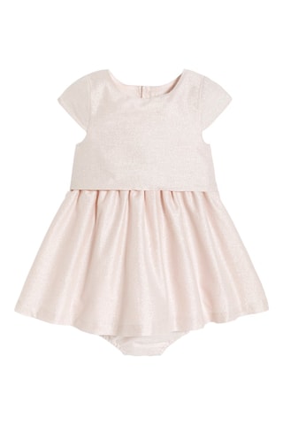 Vestido efecto doble prenda - Rosa - Obaïbi