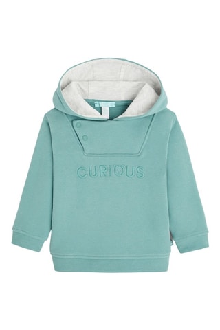 Sudadera con capucha - Verde agua - Obaibi