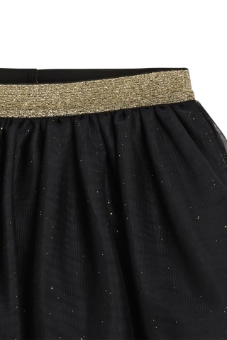 Falda - Negro y dorado