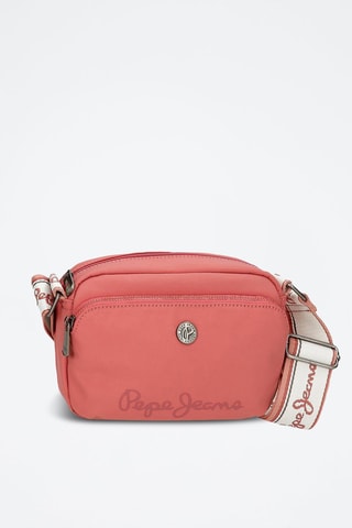 Sac bandoulière Corin - Blanc et rose