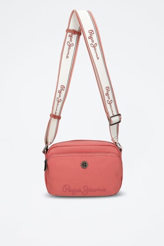 Sac bandoulière Corin - Blanc et rose