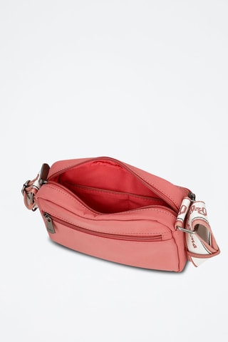 Sac bandoulière Corin - Blanc et rose