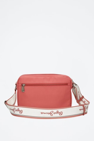 Sac bandoulière Corin - Rose et blanc