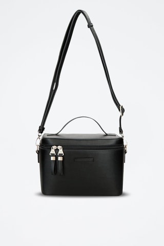 Trousse de toilette Elia - Argenté et noir