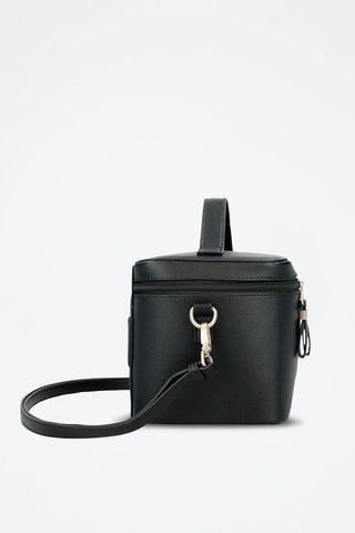 Trousse de toilette Elia - Argenté et noir