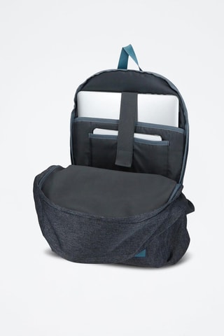 Sac à dos Edmon - Bleu et blanc