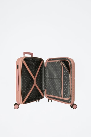 Valise cabine connectée  - 55 cm - Rose
