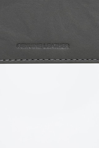 Porte-carte cuir Chief - Gris