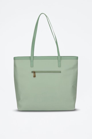 Sac porté épaule Morgan - Vert et doré