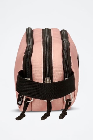 Trousse Aris - Noir et rose