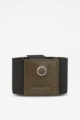 Porte-carte Badge - Marron