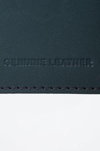 Portefeuille Marshal en cuir - Bleu