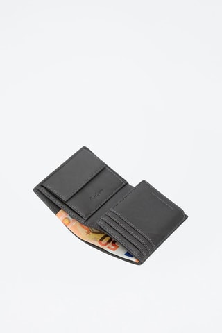 Portefeuille en cuir Chief - Gris