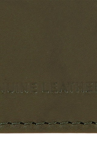 Porte-monnaie en cuir Cracker - Vert