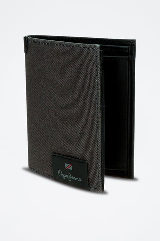 Portefeuille en cuir Hilltop - Gris