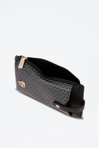 Sac bandoulière Megan - Gris et noir