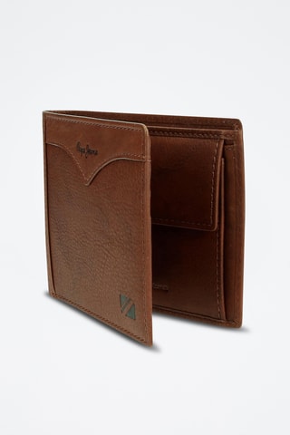 Portefeuille en cuir - Marron