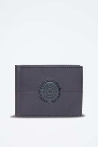 Portefeuille en cuir Cracker - Bleu