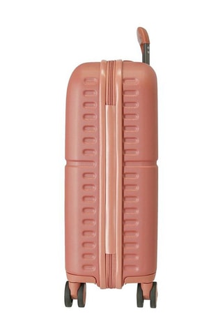 Valise cabine Laila  - 55 cm - Argenté et rose