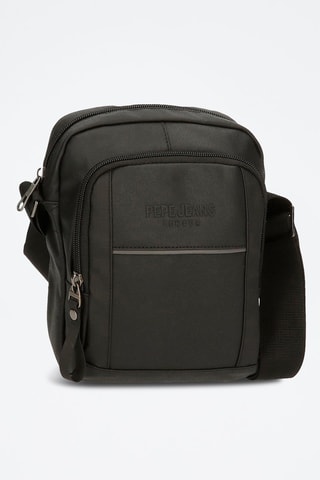 Sac bandoulière Dortmund - Gris et noir