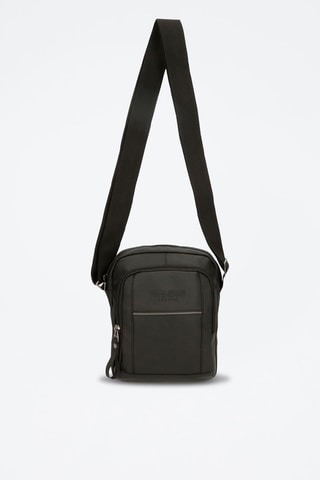 Sac bandoulière Dortmund - Gris et noir