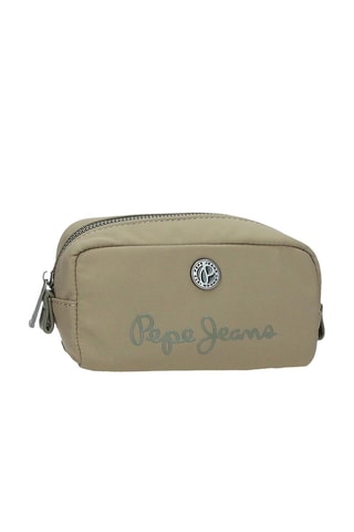 Trousse de toilette Corin - Vert et argenté