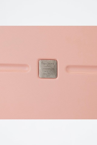 Valise cabine connectée Carina  - 55 cm - Rose