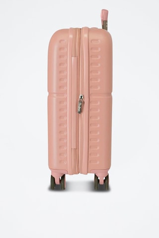 Valise cabine connectée Carina  - 55 cm - Rose
