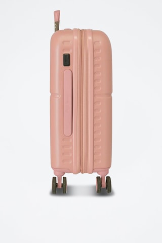 Valise cabine connectée Carina  - 55 cm - Rose