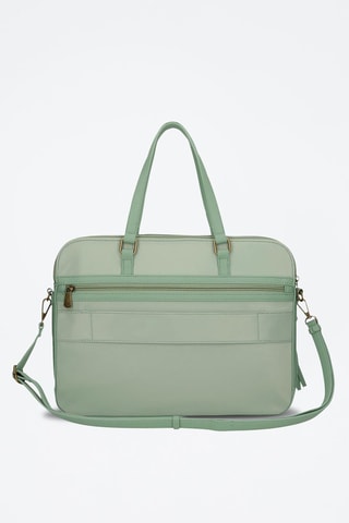 Porte-ordinateur Morgan - Doré et vert